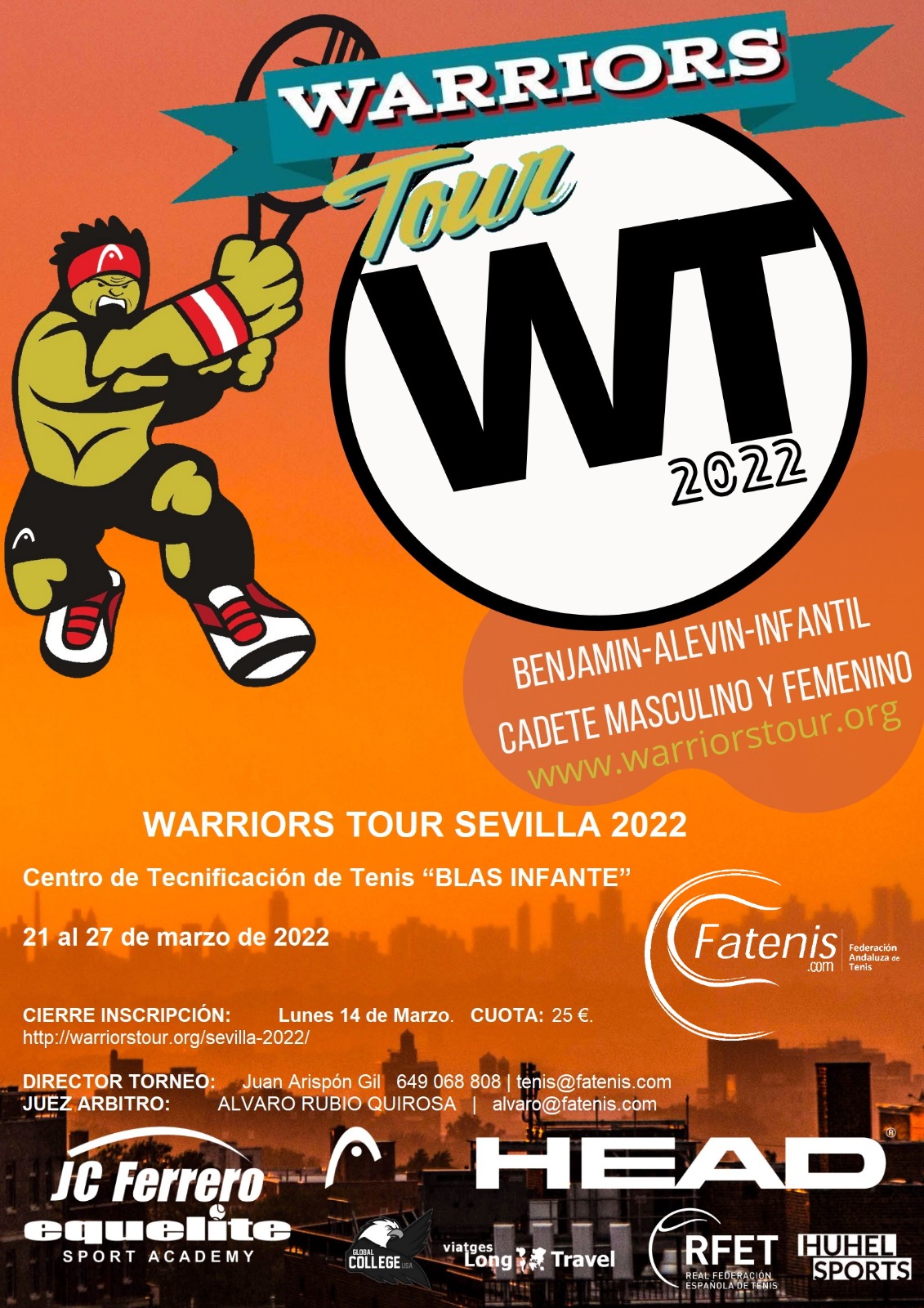 TORNEO WARRIORS TOUR 2022